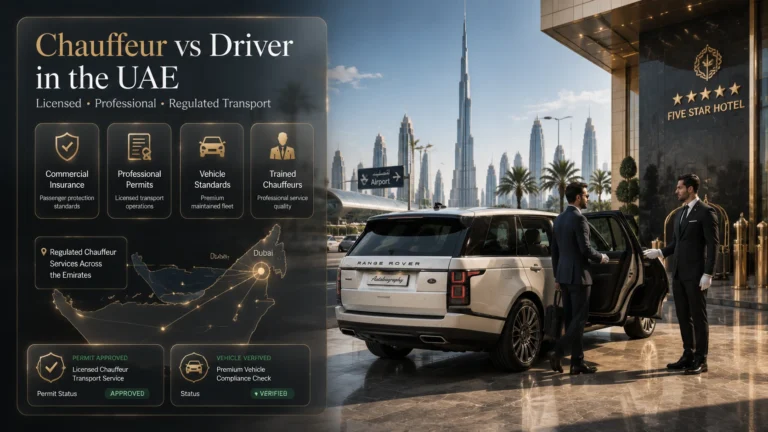 Chauffeur vs Driver in the UAE: What to Expect