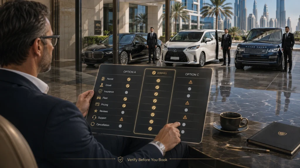 Comparing Chauffeur Companies in Dubai: A Quick Checklist Chauffeur Emirates
