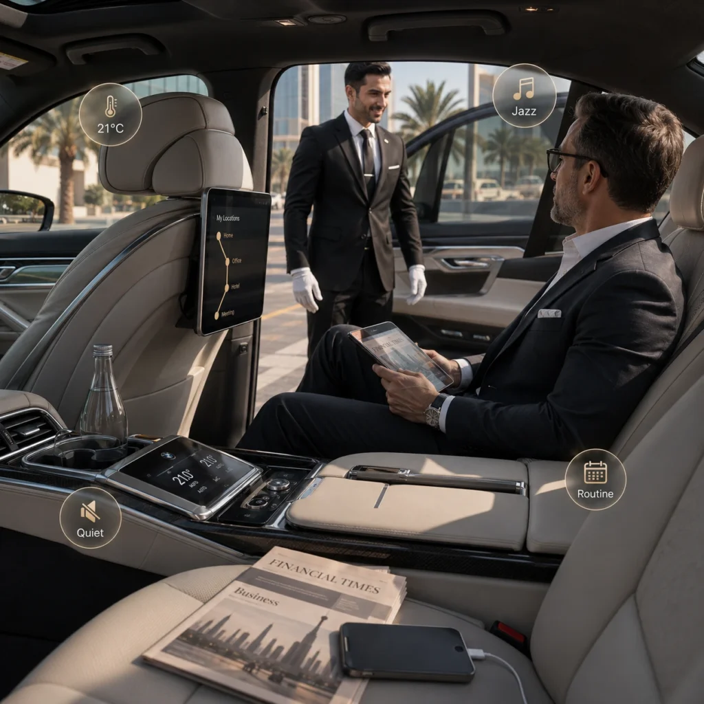Familiarity with Preferences and Routine - Chauffeur Emirates