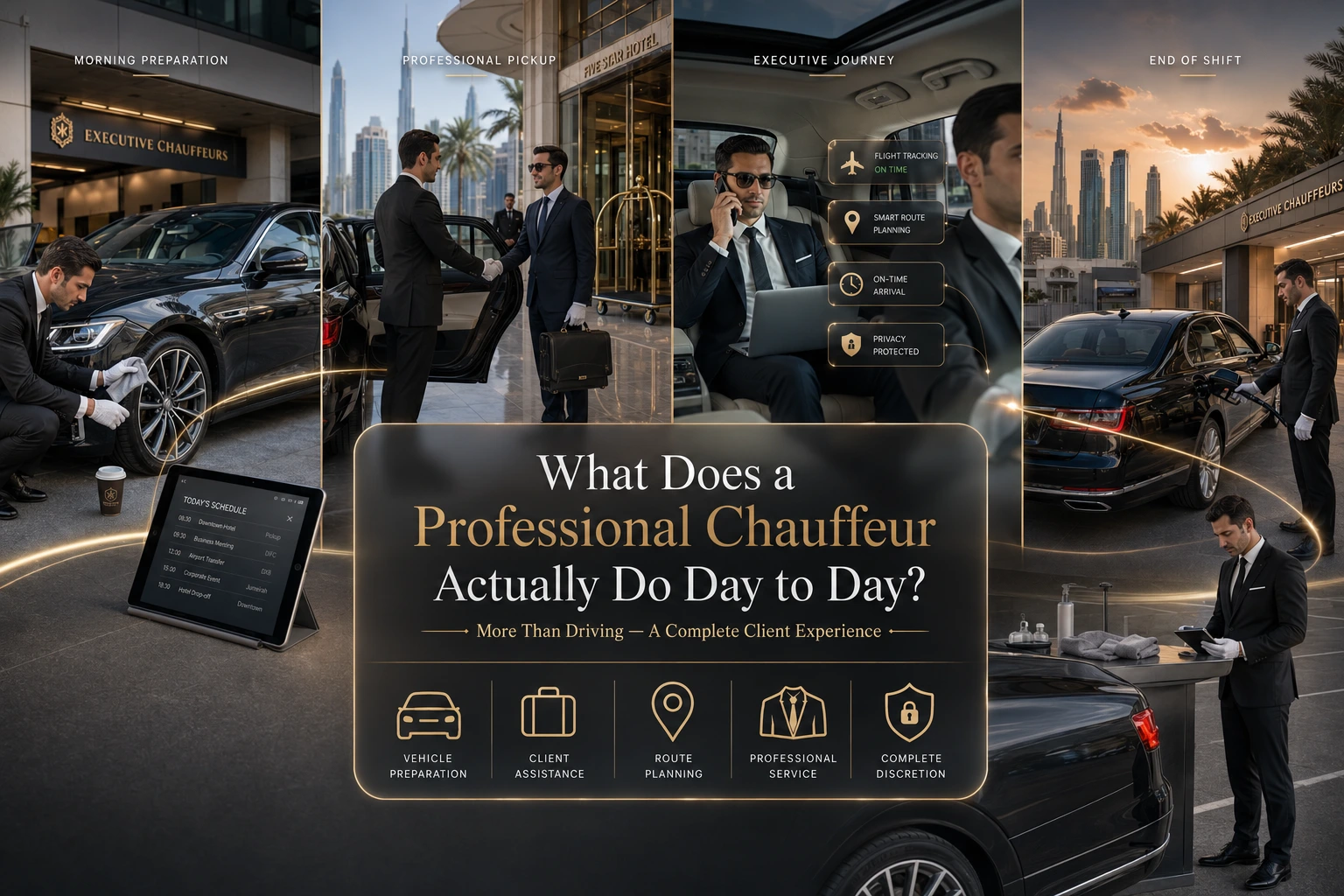 What Does a Professional Chauffeur Actually Do Day to Day