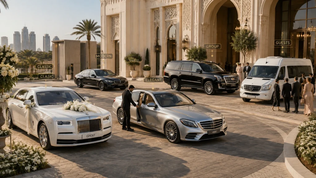 How to Choose the Right Wedding Car for Your Style Chauffeur Emirates