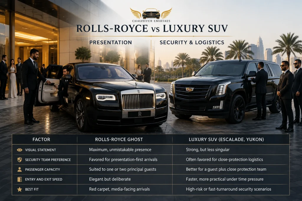 Rolls-Royce vs Luxury SUV Comparison