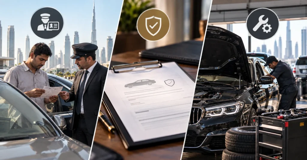 Three Panels of Chauffeur Service Risks