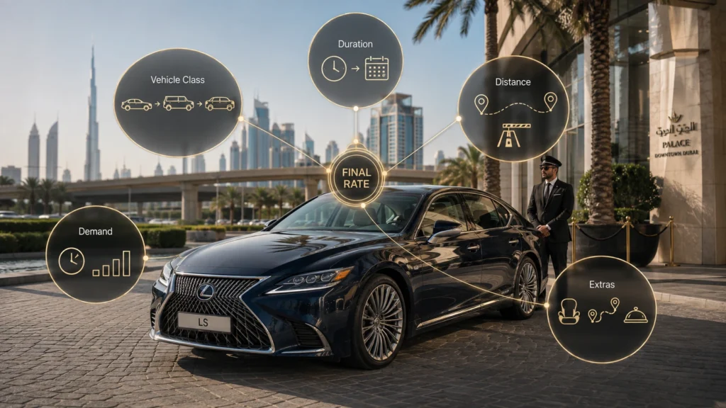 What Determines the Cost of a Chauffeur-Driven Car in Dubai