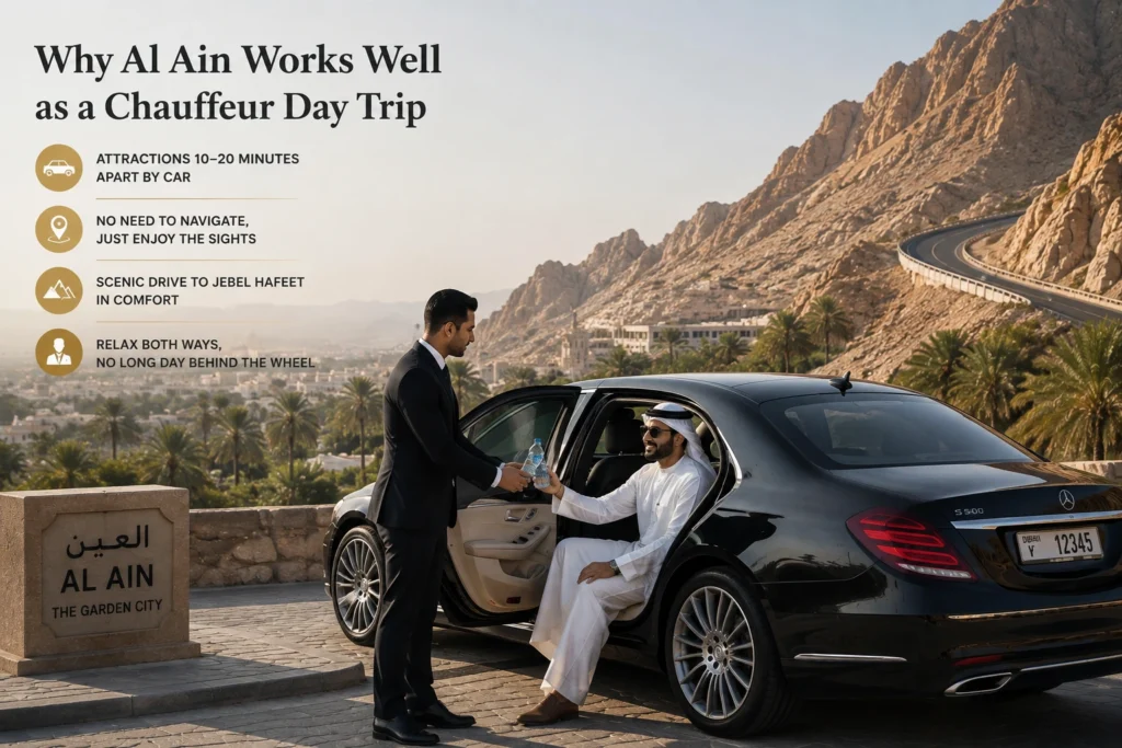 Why Al Ain Works Well as a Chauffeur Day Trip chauffeur emirates