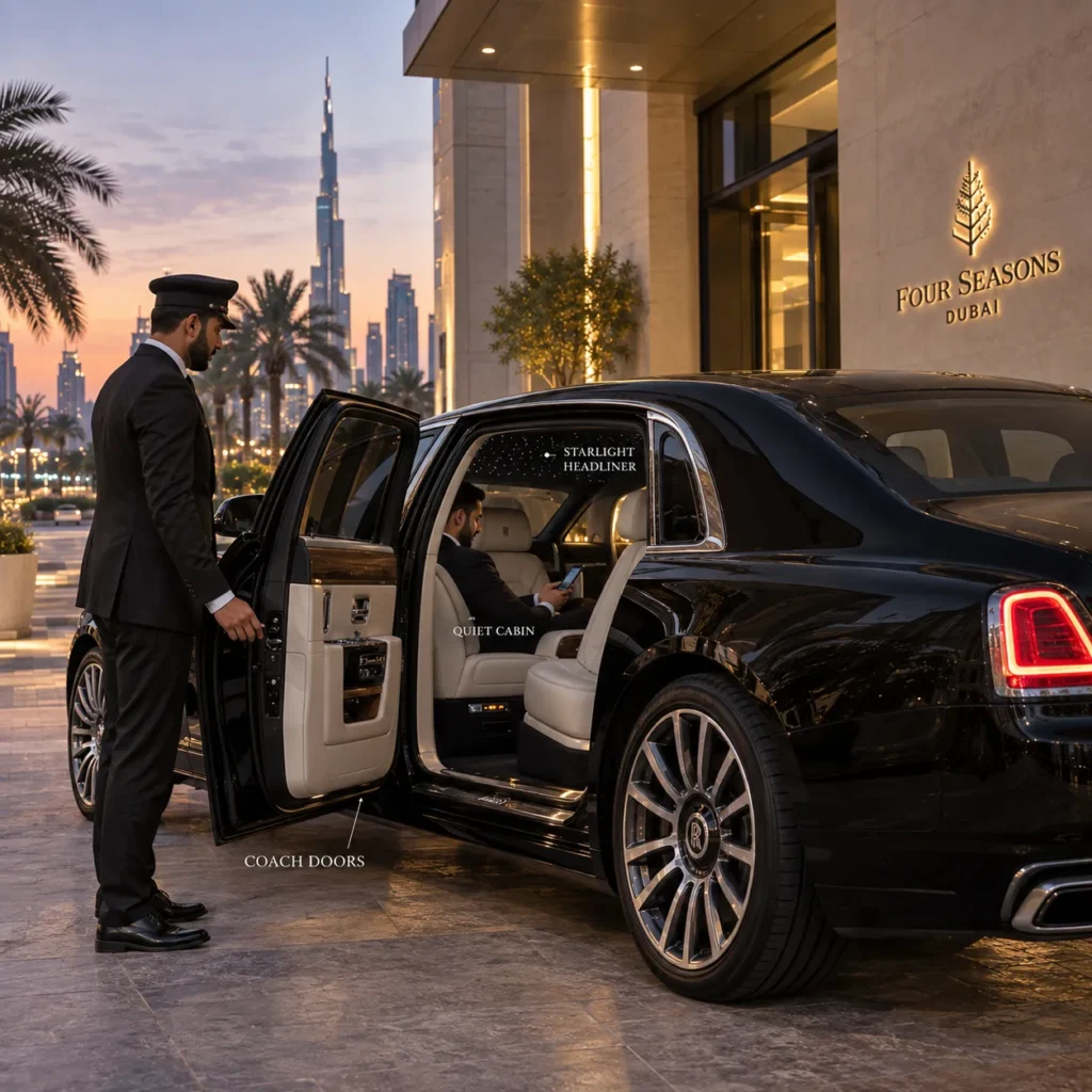 Luxury Arrival at Four Seasons Dubai